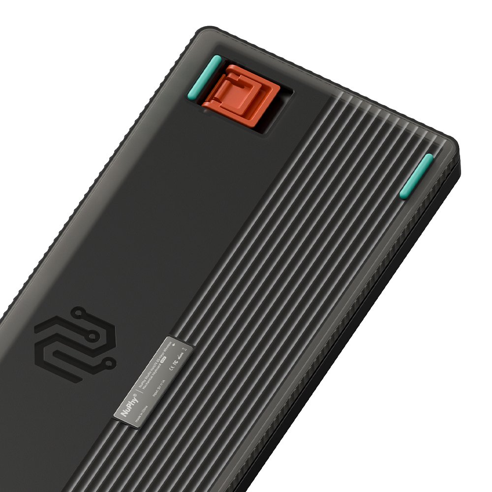 NUPHY Halo96 V2 기계식 키보드 블루투스 유선 무선 영문 각인 옵시디언 블랙, 저소음 적축 상세 이미지 1