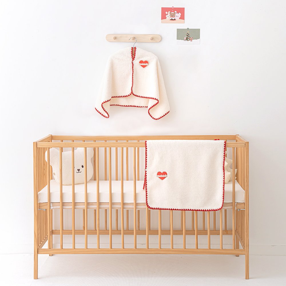 마롤로뜨 아기망토 후드 극세사블랭킷 담요 겨울 아기띠워머 상세 이미지 2