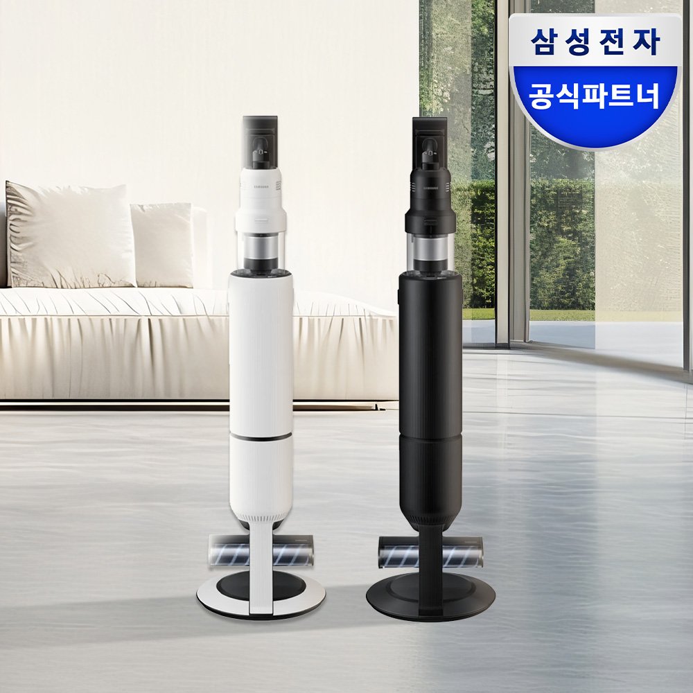 25년 삼성 비스포크 AI 제트 400W 무선청소기 고온세척물걸레 새틴그레이지 상세 이미지 1
