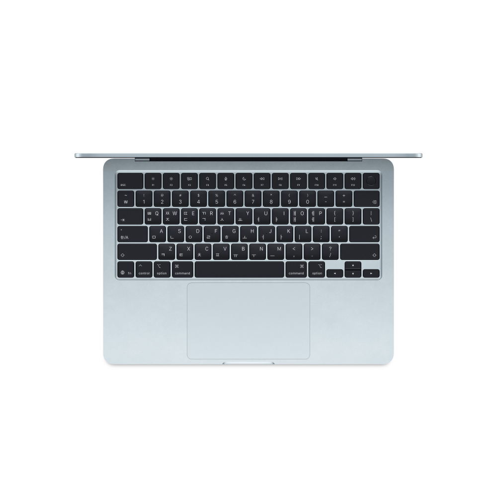 (1차예약) 애플 맥북에어 13 M5 (CPU 10코어/GPU 10코어) 24GB 1TB 스카이 블루 MDHK4KH/A 상세 이미지 2