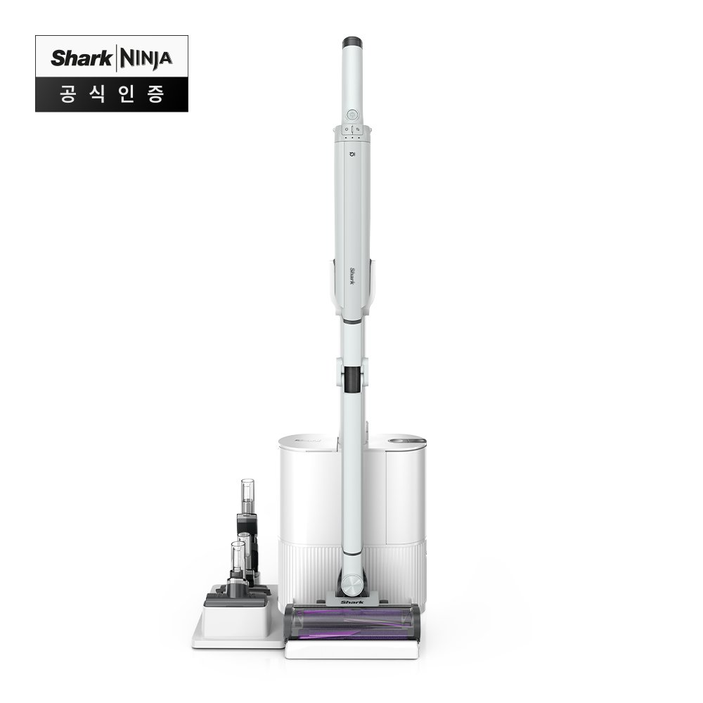 샤크 가벼운 무선청소기 에보 파워 시스템 NEO+ LC351KRWH (자동먼지비움) 상세 이미지 1